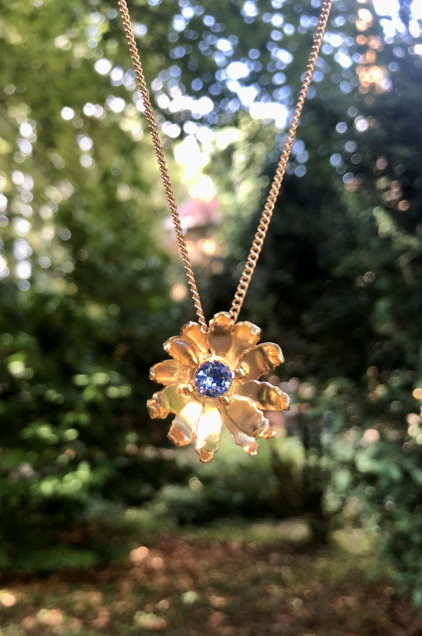 SOLDES Pendentif Tournesol I